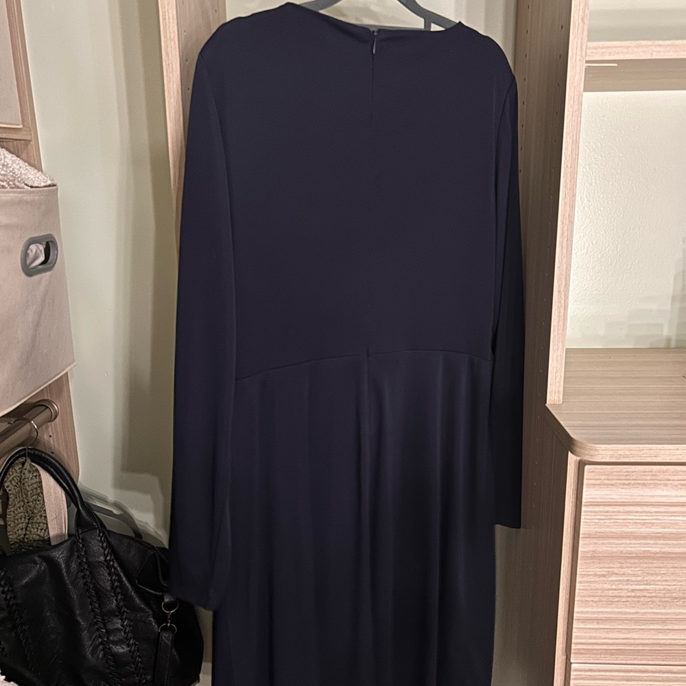 Ralph Lauren Deep Blue Long Sleeve Dress - Picture 5 of 8